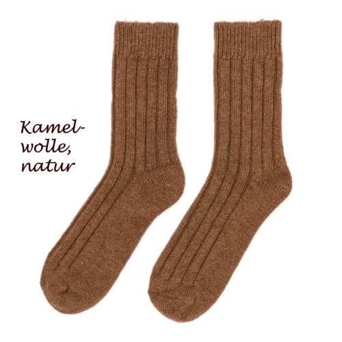 Kamelwolle - Socken