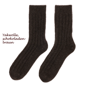 Yakwolle - Socken